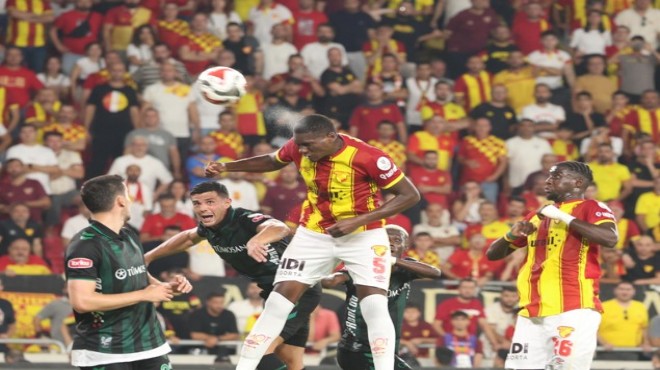 Göztepe'de savunma alarmı!