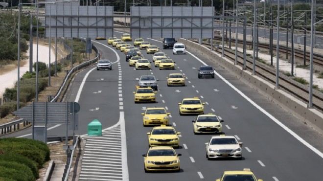 Grev 48 saat sürecek: Taksiciler sokağa çıktı