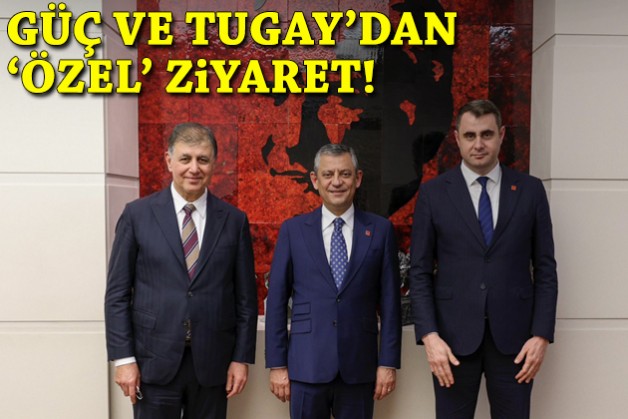 Güç ve Tugay'dan 'Özel' ziyaret!