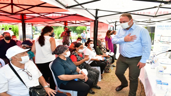 Gümrükçü nün mahalle buluşmaları tam gaz: Balatçık a müjde seli!