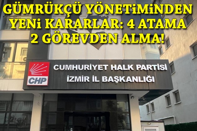 Gümrükçü yönetiminden yeni kararlar: 2 görevden alma, 4 yeni atama!
