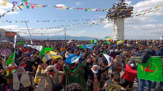 Gündoğdu'da nevruz: Ateşi Deniz'in annesi yaktı