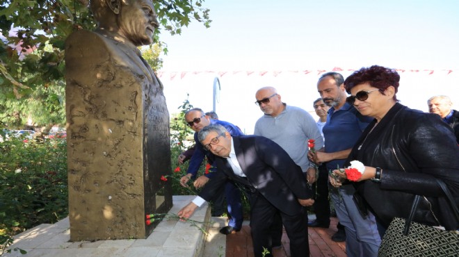 Güzelbahçe Ahmet Taner Kışlalı'yı andı