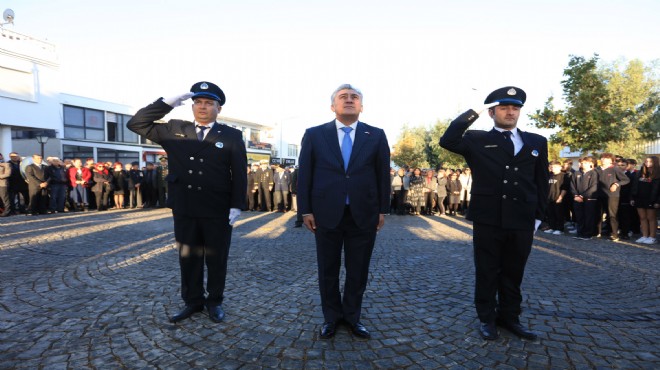 Güzelbahçe Büyük Önder'i andı