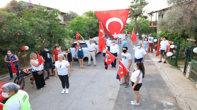 Güzelbahçe'de 101.yıl coşkusu