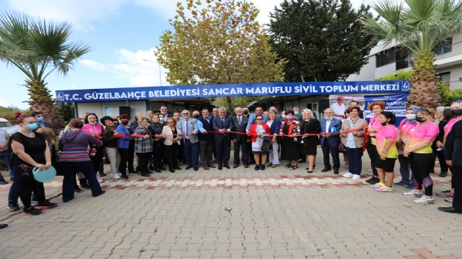 Güzelbahçe'de Maruflu adını yaşatacak merkez!