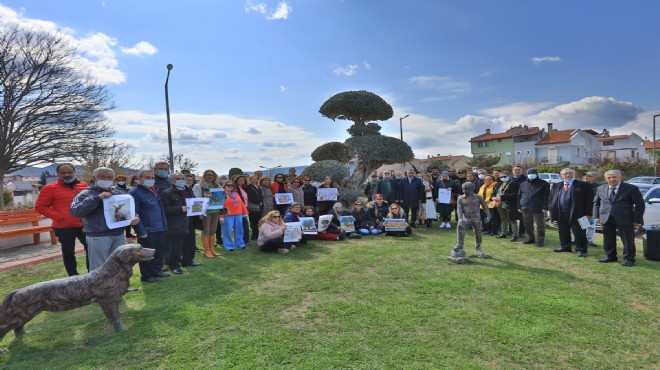 Güzelbahçe'de 'Zeytinime dokunma' eylemi