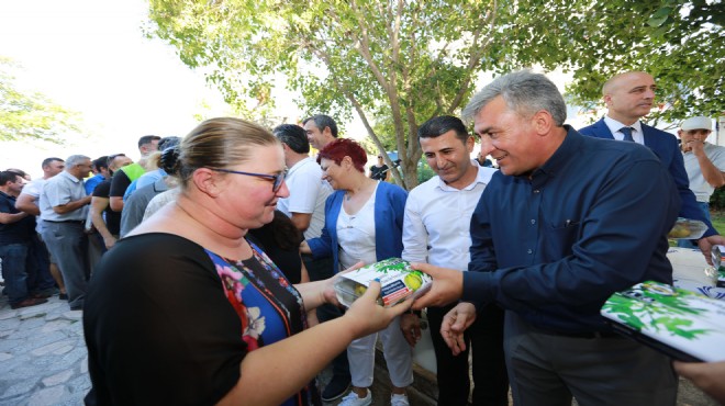 Güzelbahçe de bardacıklı bayram coşkusu!