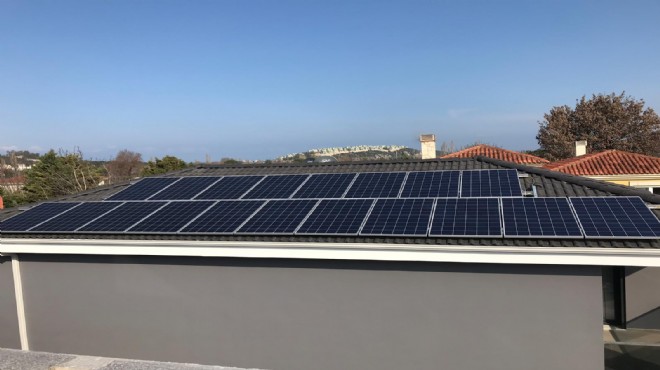 Güzelbahçe'de belediyeden güneş enerjisi teşviki