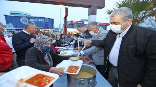 Güzelbahçe'de iftar bereketi!