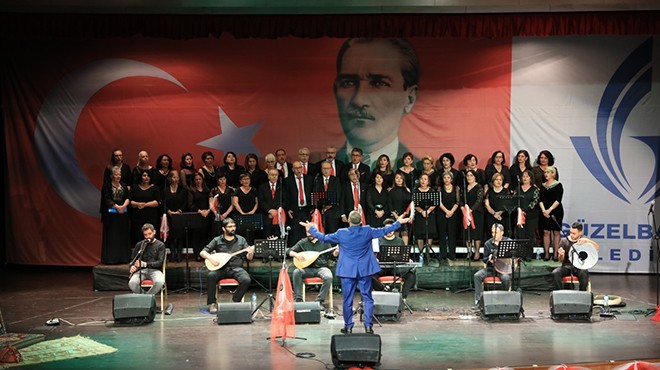 Güzelbahçe de  kalbe dokunan  konser