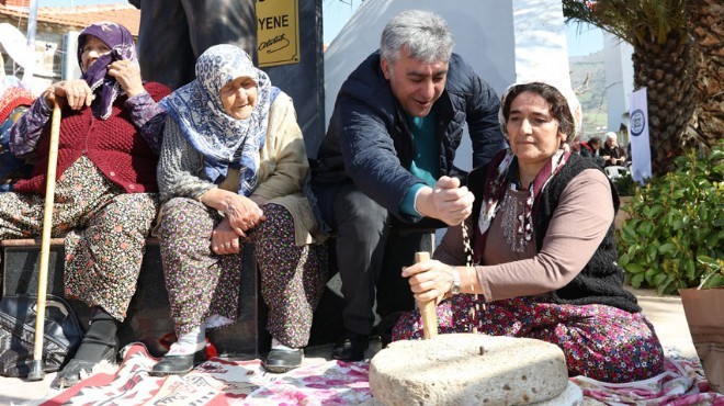 Güzelbahçe de tohum-takas şöleni