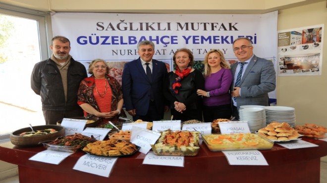 Güzelbahçe'nin yemek kitabı tanıtıldı