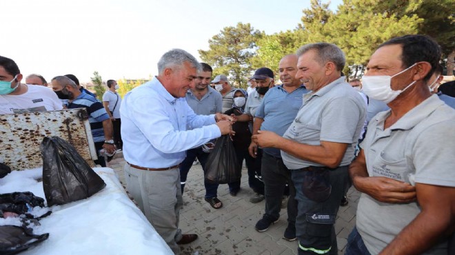 Güzelbahçe'de erken bayramlaşma