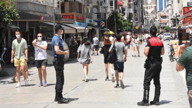 Haftalık vaka haritası açıklandı: İşte İzmir de son durum!