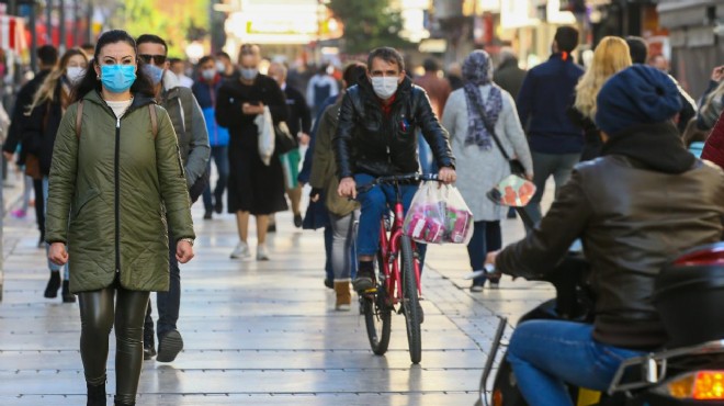 Haftalık vaka haritası açıklandı: İşte İzmir de son durum!