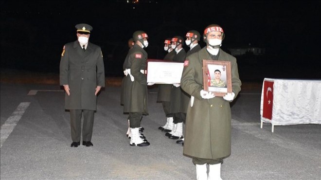 Hakkari de bir asker kaza sonucu şehit oldu