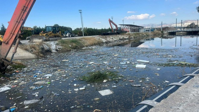 Halkapınar Deresi nde kirlilik alarmı!