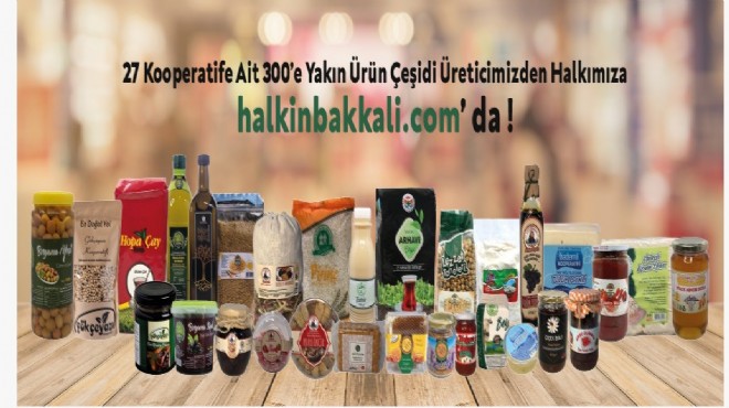 Halkın Bakkalı'nda 'online satış' dönemi