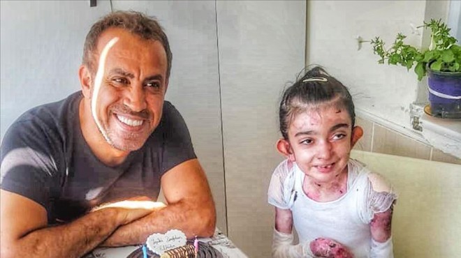 Haluk Levent'ten Elfida'ya doğum günü sürprizi