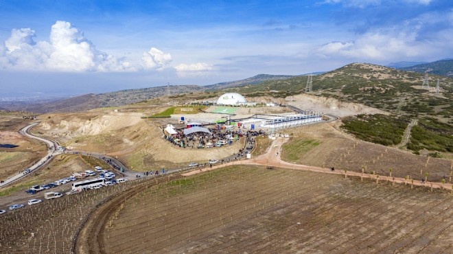 Harmandalı biyogaz tesisi ziyarete açıldı