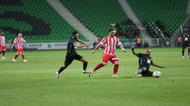 Hedef Süper Lig: Bandırmaspor avantajı kaptı