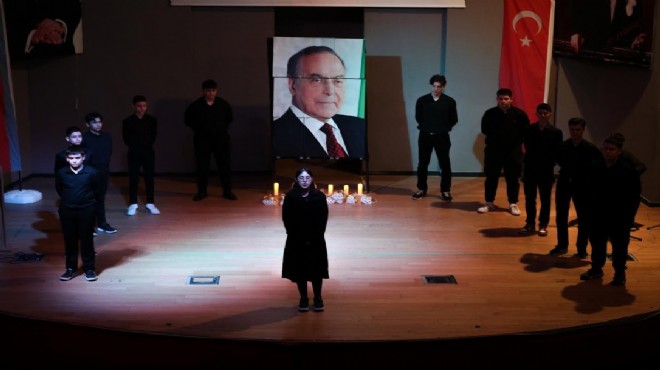 Heydar Aliyev Aliağa da anıldı