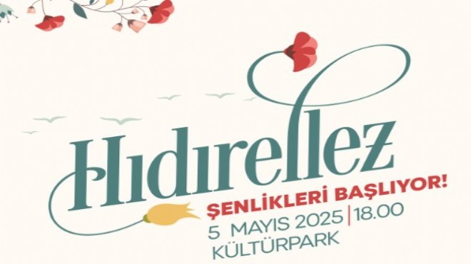 Hıdırellez Ateşi Kültürpark’ta yakılacak