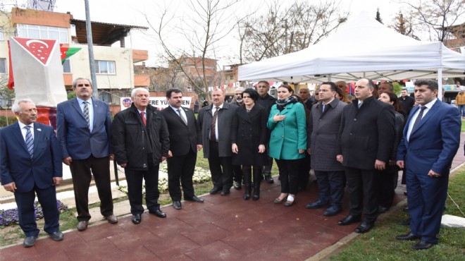 Hocalı katliamı acısı Bornova'da dile geldi!