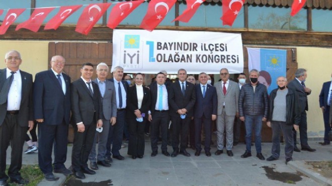 İYİ Parti Bayındır da kongre mesaisi