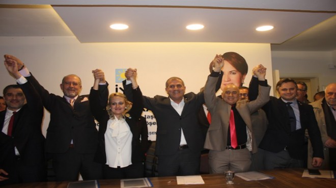 İYİ Parti İzmir de 4 ilçede daha başkan belli oldu!