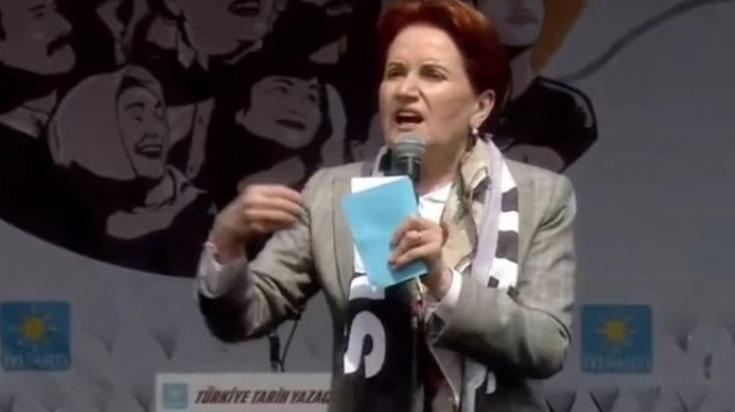 İYİ Parti Lideri Akşener: Gerçekten sıyrık durumdalar!