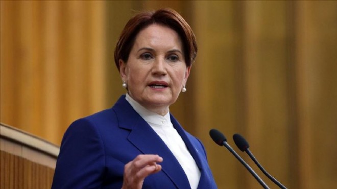 İYİ Parti Lideri Akşener'den dikkat çeken çıkış!