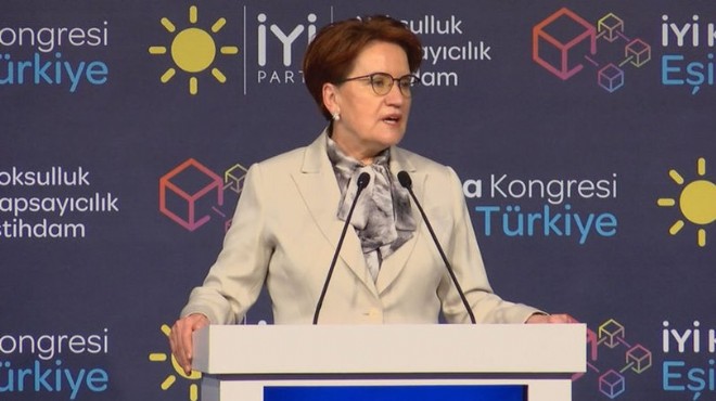 İYİ Parti lideri Akşener: Tek eksiğimiz...