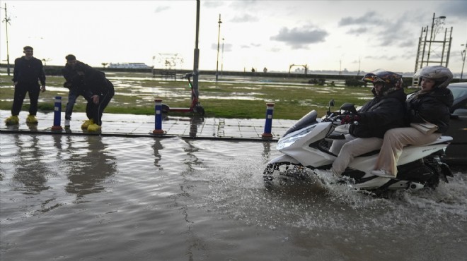 İZSU dan 6 ilçe için  sağanak  uyarısı