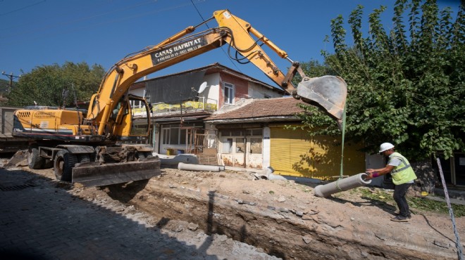 İZSU'dan o ilçede 11 milyonluk altyapı neşteri!