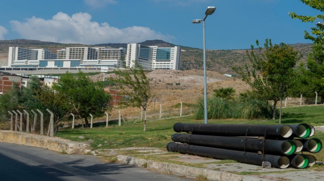 İZSU’dan Şehir Hastanesi’ne 3 km lik hayat hattı!