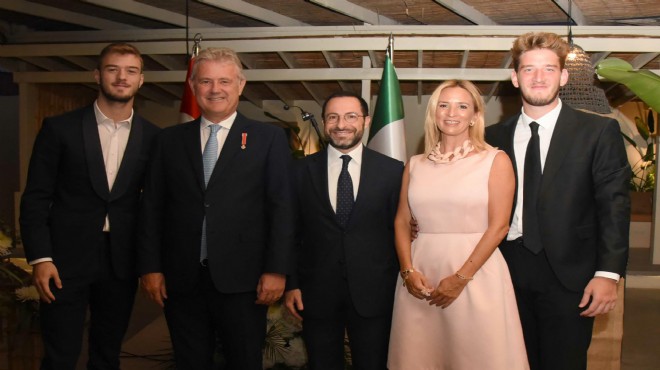 İZTO Başkanı Özgener'e İtalya'da büyük onur!