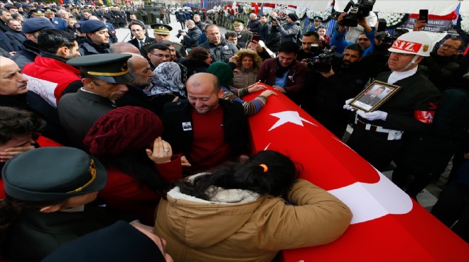 İdlib şehidine İzmir de yürek yakan veda!