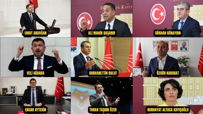 İhraç kararı sonrası CHP li 9 vekilin üyeliği silindi!