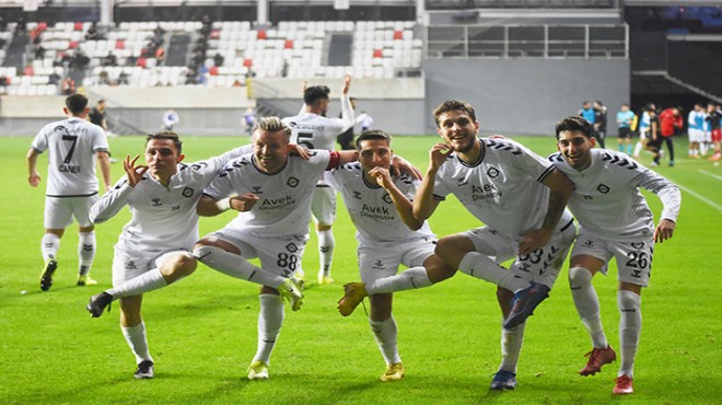 İki İzmir ekibinin maçında 3 gollü galibiyet
