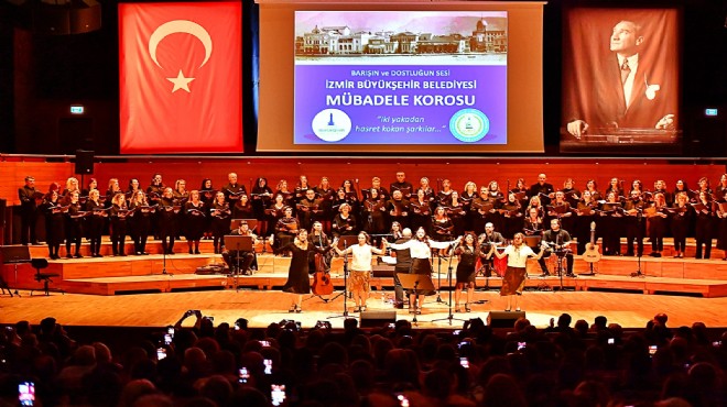 İki yakanın şarkıları İzmir'den yükseldi