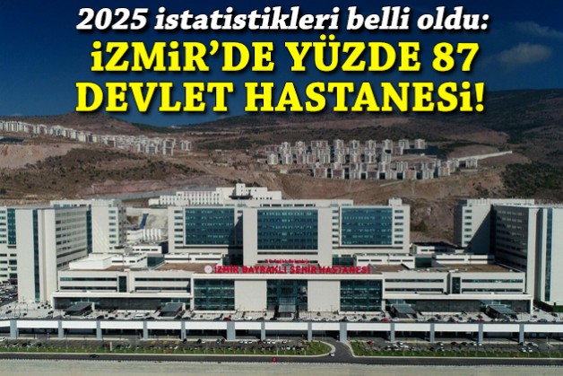 İl Sağlık Müdürü Kul'dan 2025 raporu: İzmir'de yükün yüzde 87'si devlet hastanelerinde!
