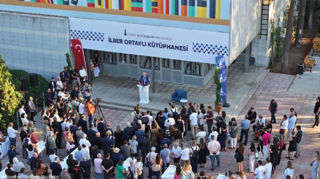İlber Ortaylı Kütüphanesi kapılarını açtı