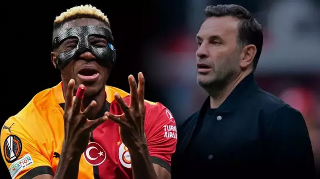 İlk 11 i belirledi: Okan Buruk tan Osimhen kararı!