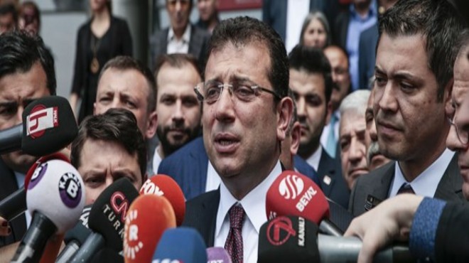 İmamoğlu: Demokrasimize büyük bir darbe vurulmuştur