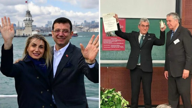 İmamoğlu çiftine  Dünya Vatandaşlığı Ödülü 