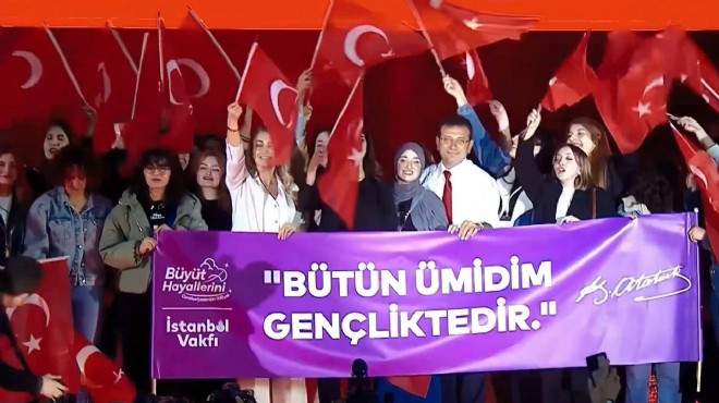 İmamoğlu ndan gençlere: Hür vicdanınız en doğru rehberdir