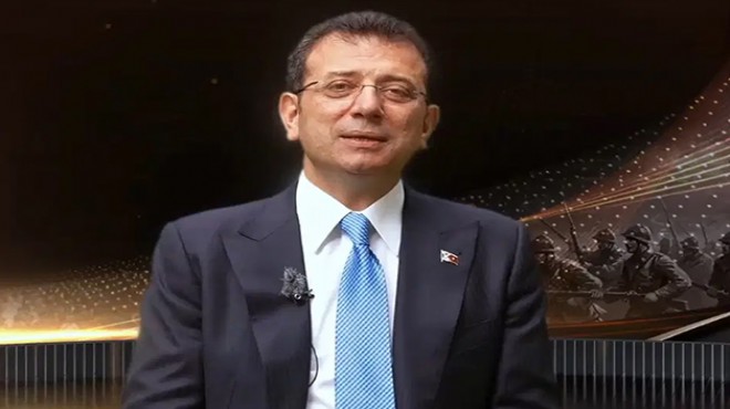 İmamoğlu ndan  videolu  30 Ağustos mesajı