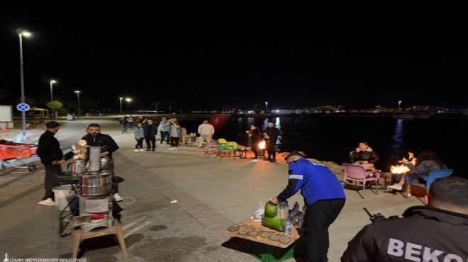 İnciraltı nda  ateş parası  denetimi!